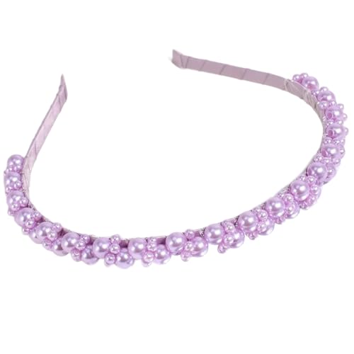 Eleganter Damen-Haarschmuck, Haarbänder mit Kunstperlendetails, modische Kopfbedeckung, Stirnbänder für Damen von Piceioep