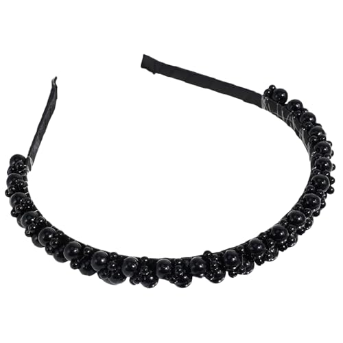Eleganter Damen-Haarschmuck, Haarbänder mit Kunstperlendetails, modische Kopfbedeckung, Stirnbänder für Damen von Piceioep