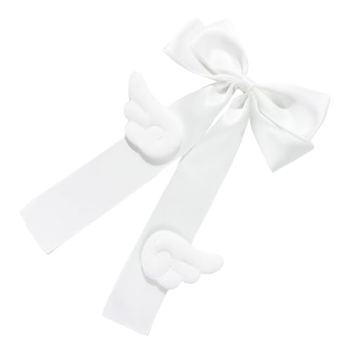 Flügel Haarschleifen Haarspange Süße Haarnadel Pferdeschwanz Halter Herz Strass Haarspange Haarschleifen für Frauen von Piceioep