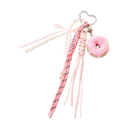 Geflochtenes Seil Schlüsselbögen Perlenbeutel Anhänger Charm Fashion Rucksack Accessoires Für Handtasche Geldbeutel Dekorationen Geschenke Geflochtener Seil Schlüsselbeutel Charme Charme von Piceioep