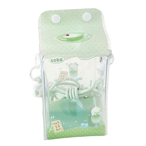 Harajukus Itabag Umhängetasche Transparente Tasche Handy Geldbörse Damen Itabag Tasche Crossbody Taschen Handtasche Satchel für Frauen Mode Hanbag Geldbörse, B, One Size von Piceioep