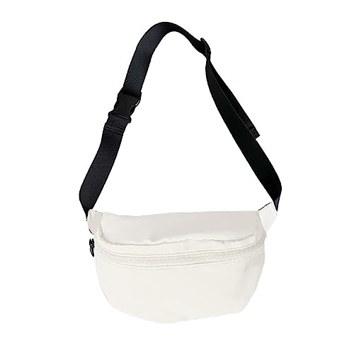 Hüfttasche Nylon Pack Große Kapazität Sport Gürteltasche Brusttasche Frauen Vielseitige Crossbody Waist Pack Umhängetasche, a von Piceioep