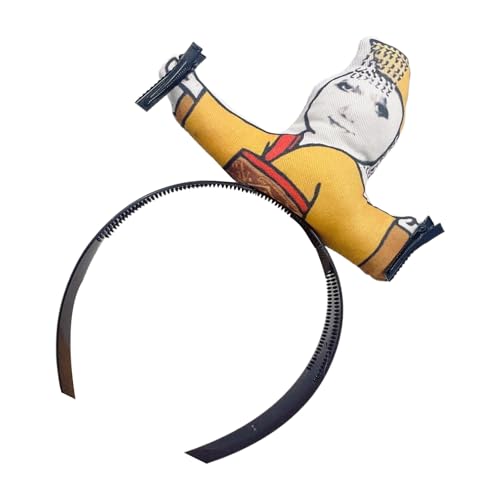 Lustiger Kaiser-Haarreif für Freizeitkleidung, Gesichtswäsche, Stirnband, Party-Kopfschmuck, Mädchen, schönes Haarband, Neuheit Kopfschmuck von Piceioep
