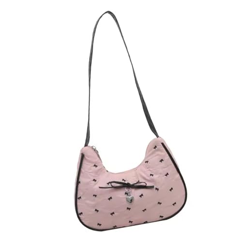 Piceioep 2025 Innovative Bögen Verschönerter Umhängetaschen Leichte Blasenbubble Baumwolle Multi Funktionaler Aufbewahrung Unterarm Geldbeutel Mode Bögen Top Grifftasche von Piceioep