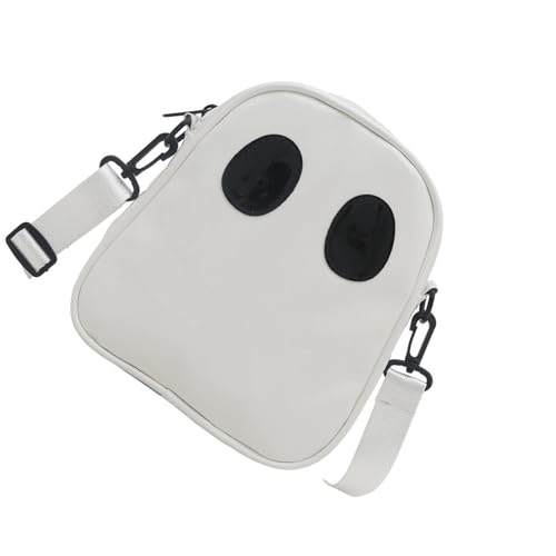 Piceioep Halloween Skeleton Color Blocking Crossbody Bag Praktische PU Satchel Leichte Kleine Geldbörse Für Party Outfit Gothic Color Contrast Bag von Piceioep