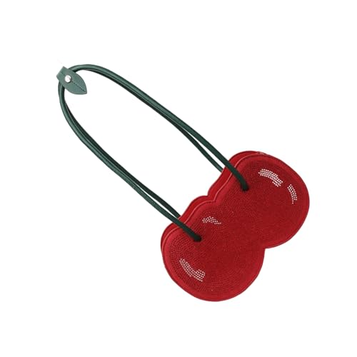 Piceioep Stilvoller Obstdruck PU Umhängetasche Leichtes Design Multi Taschen Unterarm Geldbeutel Freizeittasche Für Täglich Kreative Kleine Schultertasche von Piceioep