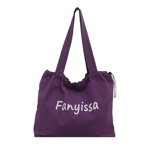 Piceioep Trendy Koreaner Nylon Shopper Bag Geräumiger Leichtgewichtiger Alltag Mit Mehreren Tragetaschen Schulter Handtasche Geräumige Shopping von Piceioep