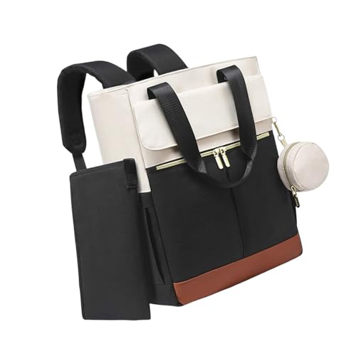 Piceioep Vielseitiger Windel Rucksack Mit Verstellbaren Gurten Schnelle Zugriffstaschen Und Wasserresistenter Stoff Für Reisende Eltern Arbeit PUSS WALFE WALKENDAFTENT BAG von Piceioep