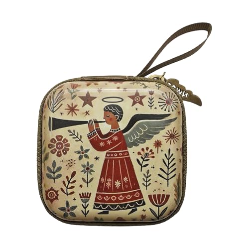 Praktische quadratische Münztasche mit Cartoon-Motiv, sicheres Reißverschlussfach, verschleißfest, kompakte Größe für den täglichen Transport und Organisation, verschleißfeste, quadratische Münztasche von Piceioep