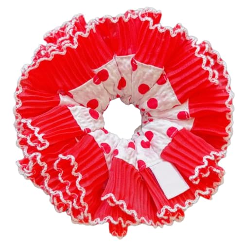 Spitzen-Haargummis, dick, Hochsteckfrisur, übergroß, elegant, Pferdeschwanz-Halter Spitzen-Haargummis, dick, Hochsteckfrisur, übergroß, elegant, Pferdeschwanz-Halter von Piceioep