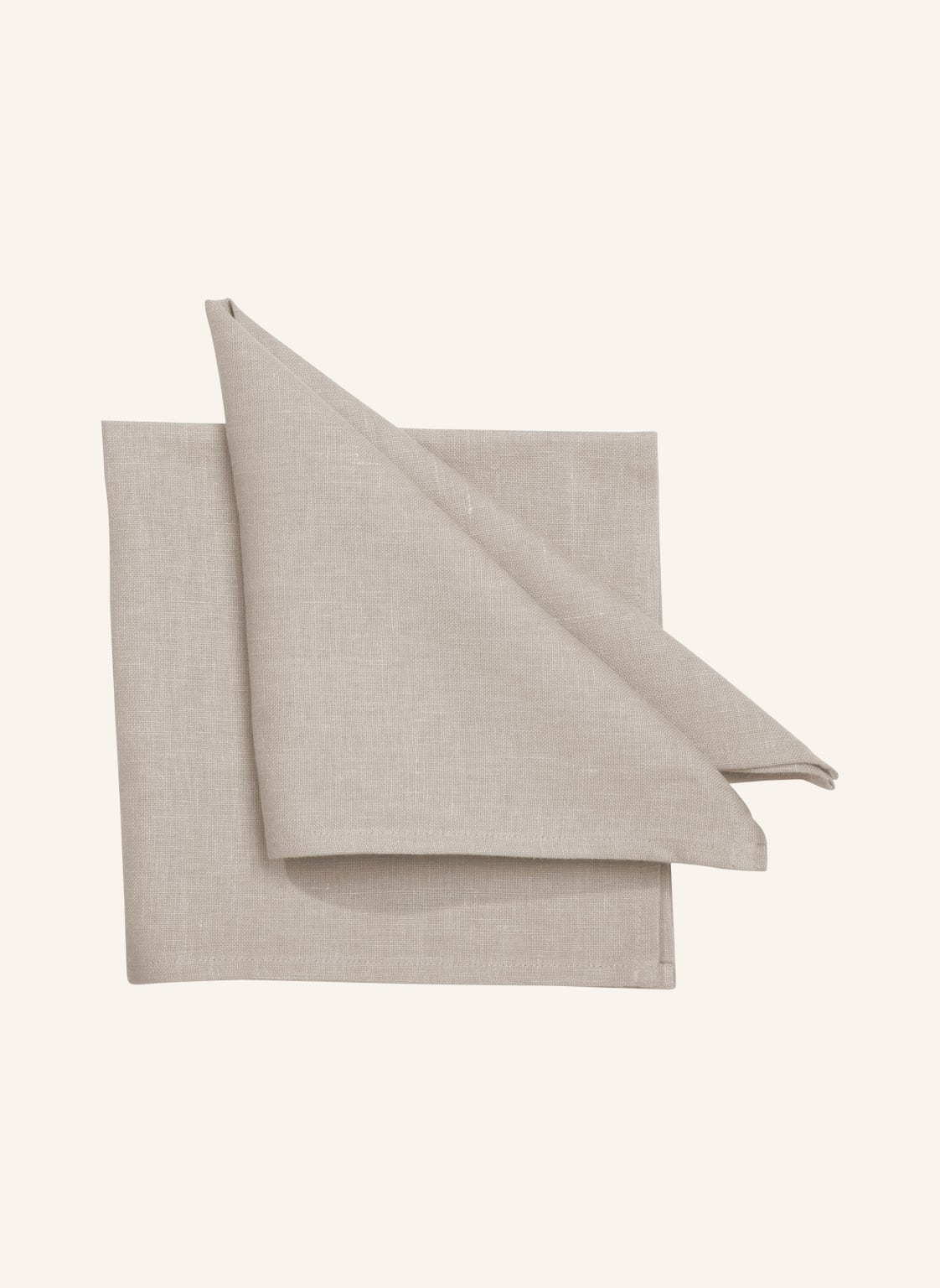 Pichler 2er-Set Stoffservietten beige von Pichler