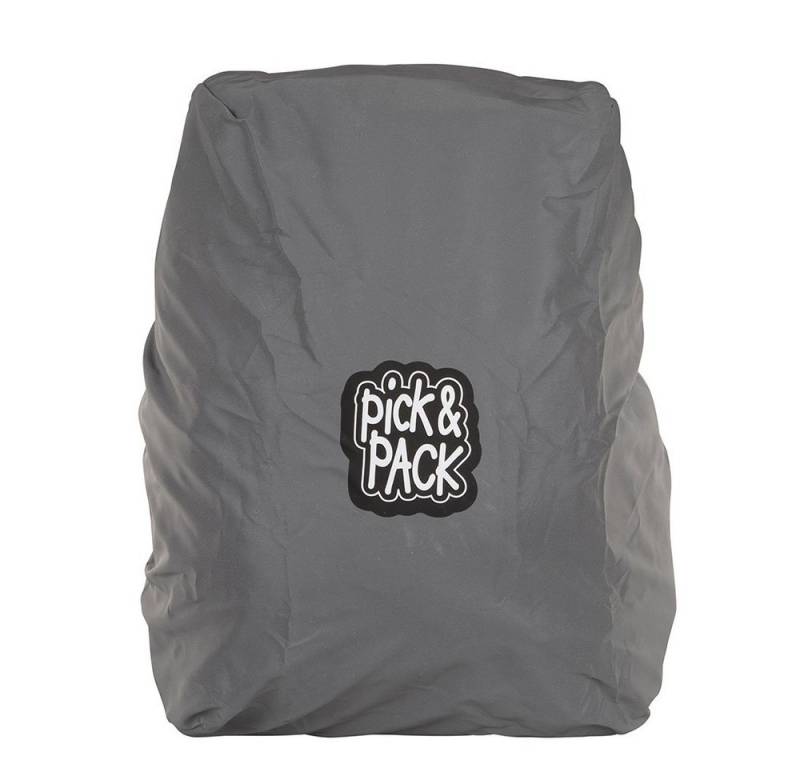Pick&PACK Schulranzen Regencape Reflex Silber (1 Stück), Regenschutz, Regenhülle von Pick&PACK