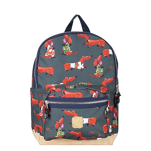 Pick & Pack Unisex Kindergarten, Recyceltes Polyester, Coole Rucksack für Kinder mit Style und Funktionalität Wiener Backpack M/Leaf Green von Pick & Pack