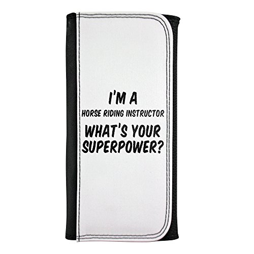 I'm a Horse Riding Instructor whats your superpower? leather wallet von PickYourImage