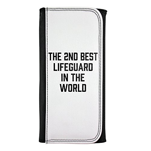 THE 2ND BEST Lifeguard IN THE WORLD leatherette wallet von PickYourImage