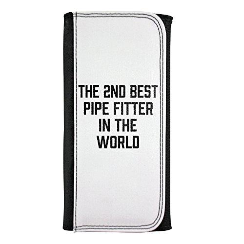 THE 2ND BEST Pipe Fitter IN THE WORLD leatherette wallet von PickYourImage