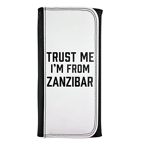 Trust me I am from Zanzibar leatherette wallet von PickYourImage