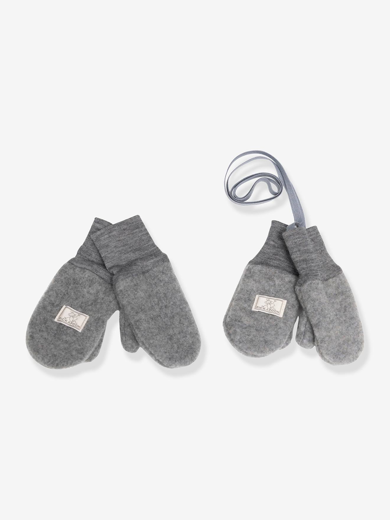 Handschuhe aus Bio-Merinowolle und Seide FÄUSTEL Kinder PICKAPOOH von Pickapooh