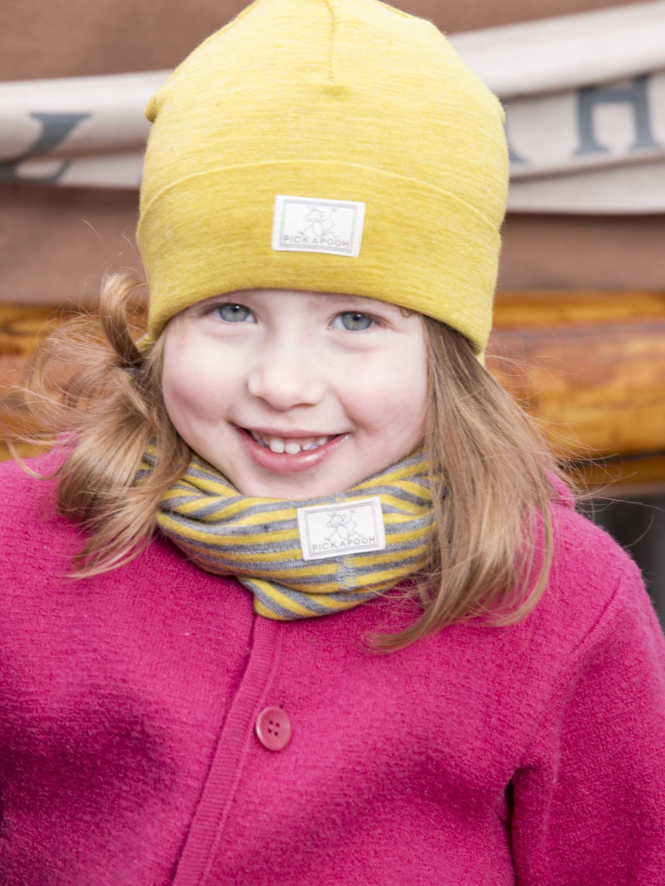 Kinder Beanie SCHLUPPER uni PICKAPOOH von Pickapooh