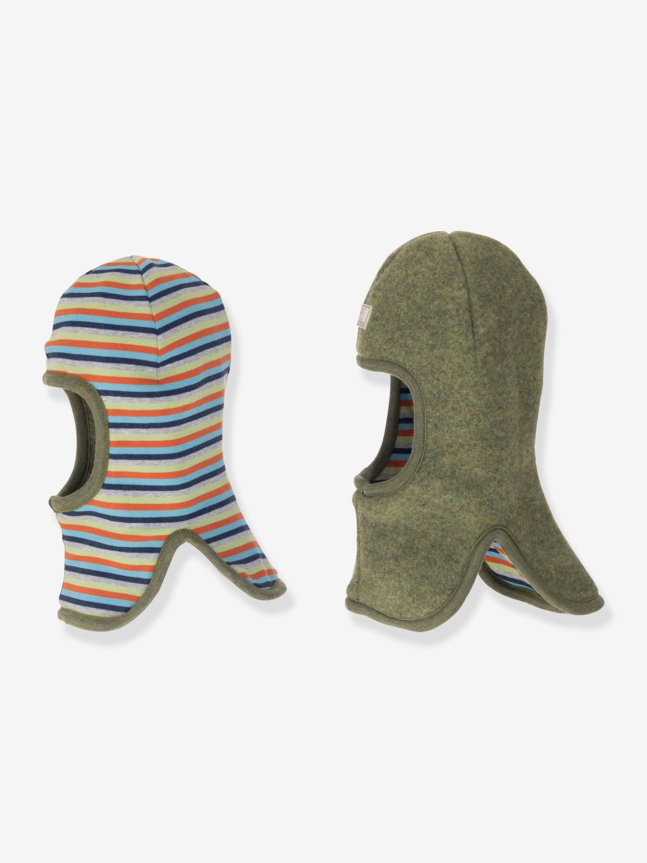 Wendeschlupfmütze aus Bio-Merinowolle SWITCH Kinder PICKAPOOH von Pickapooh