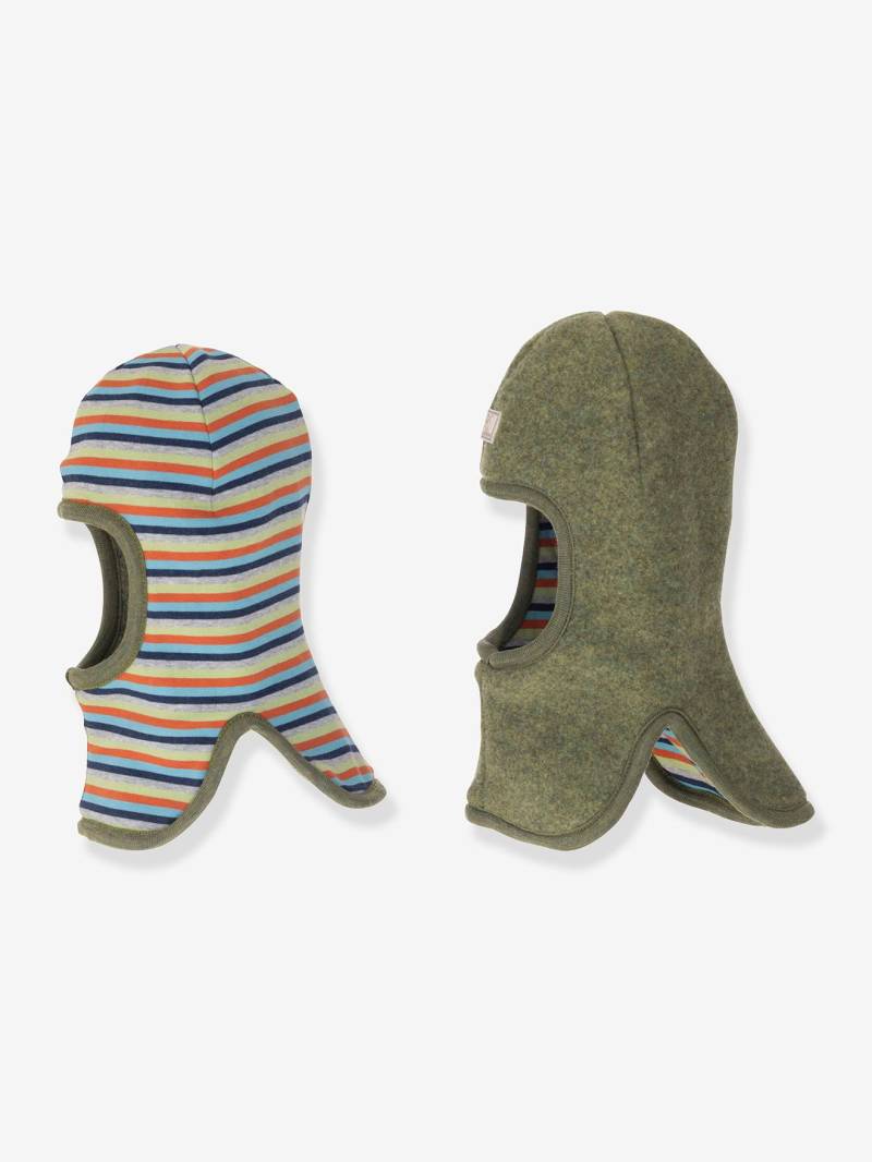 Wendeschlupfmütze aus Bio-Merinowolle SWITCH Kinder PICKAPOOH von Pickapooh