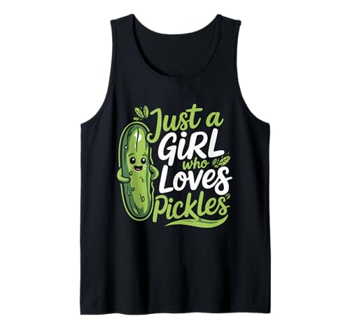 Gurke Nur EIN Mädchen, das Gurken liebt Tank Top Gurke Nur EIN Mädchen, das Gurken liebt Tank Top von Pickle Dill Pickles Cucumber