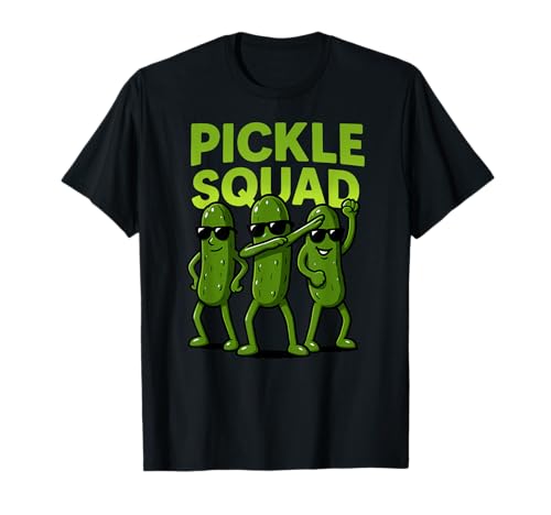 Pickle Squad Food Lover Dabbing Vegan für Jungen, Mädchen und Kinder T-Shirt Pickle Squad Food Lover Dabbing Vegan für Jungen, Mädchen und Kinder T-Shirt von PickleAxis1