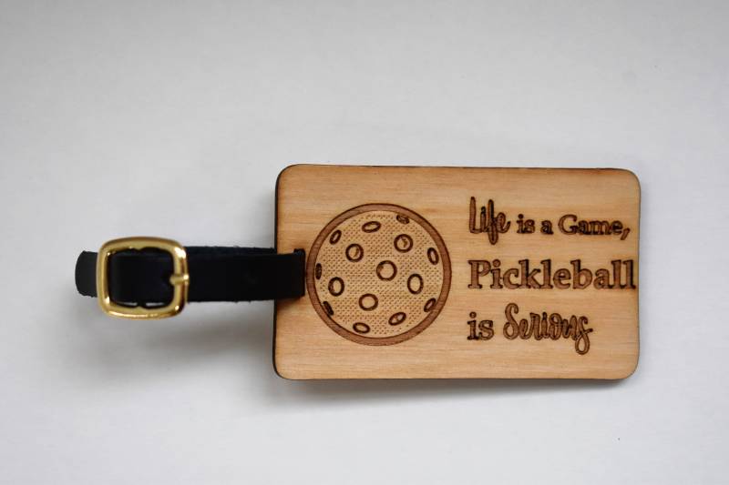 Pickleball Tasche Tag Oder Gepäckanhänger von PickleballShop