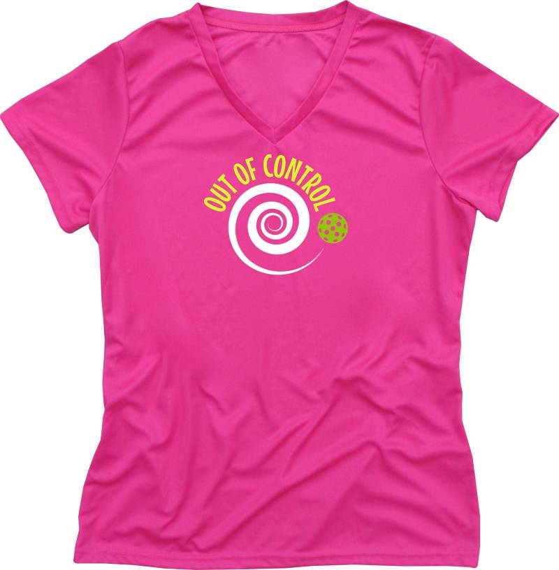 Außer Kontrolle - Damen T-Shirt Pickleball Gear von PickleballXtra