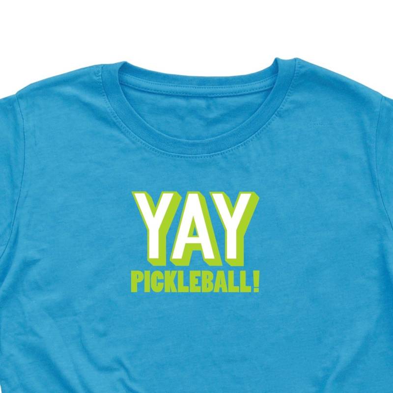 Juhu Pickleball Frauen Vintage Heathered T-Shirt von PickleballXtra