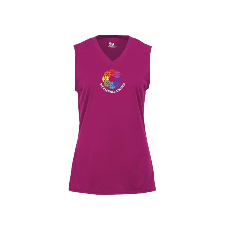 Pickleball United Damen Dri-Fit Tank Leistungsbekleidung von PickleballXtra