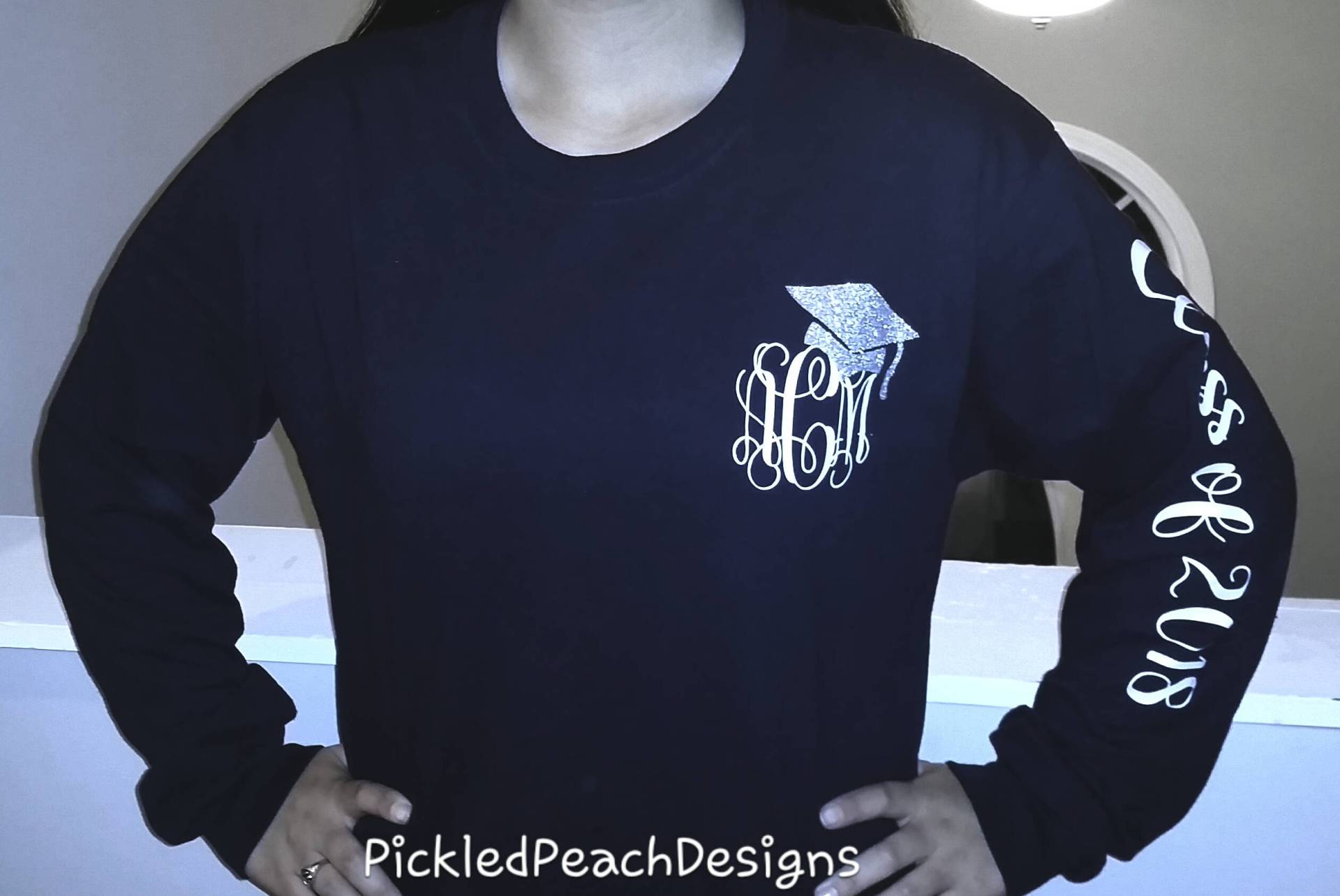 Senior Langarmhemd Senior Langarmhemd von PickledPeachDesignCo