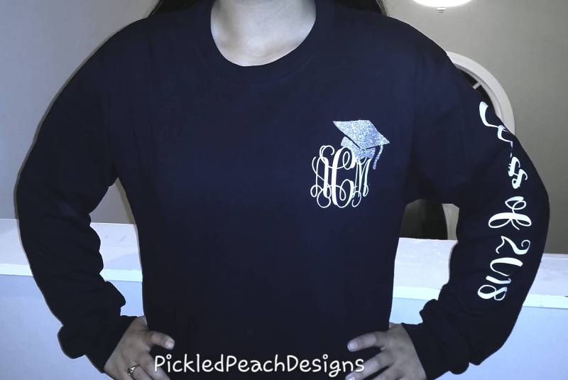Senior Langarmhemd Senior Langarmhemd von PickledPeachDesignCo