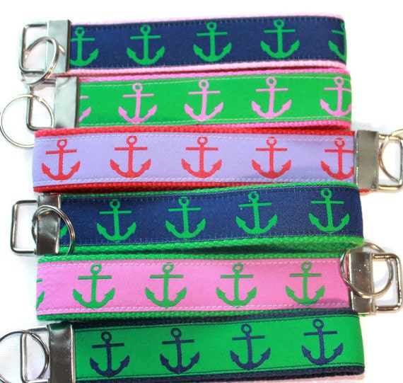 Neue Anker Entwirft | Ausschließlich Eingelegte Preppy Schlüsselanhänger von PickledPreppy