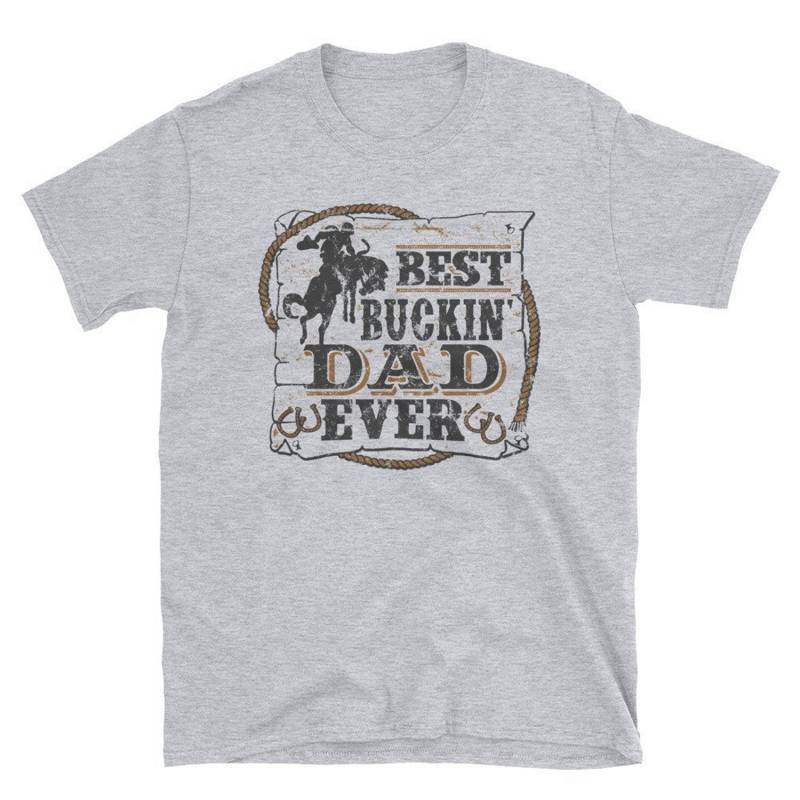 Best Buckin Dad Ever Shirt/Lustiges Vatertags Rodeo Geschenk Western Reiter Cowboy von PicksPlaceGifts