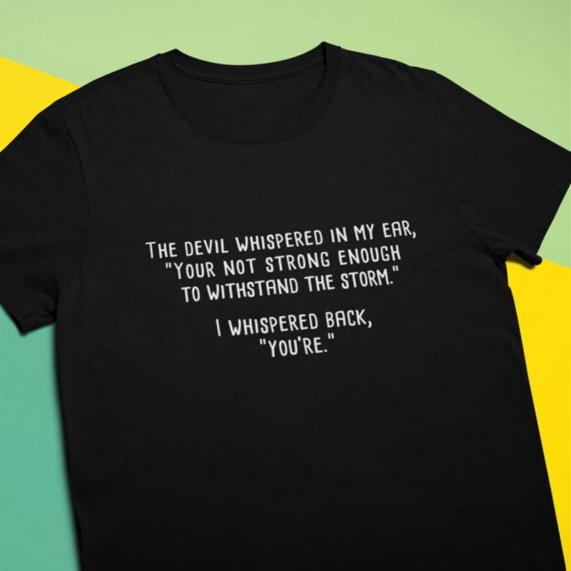 Lustige Grammatik Sturm Shirt/Teufel Flüsterte Ihre Sie Sind Ideal Für Englisch Lehrer Schriftsteller Editor Grammar Police von PicksPlaceGifts