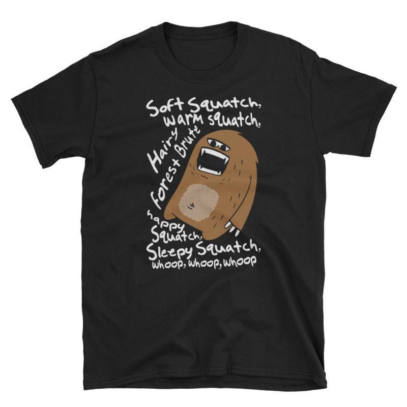 Lustiges Sasquatch T-Shirt - Weiches Squatch Warmes Nicht Kitty Tshirt Einzigartiges Bigfoot Geschenk Kurzarm Unisex T von PicksPlaceGifts