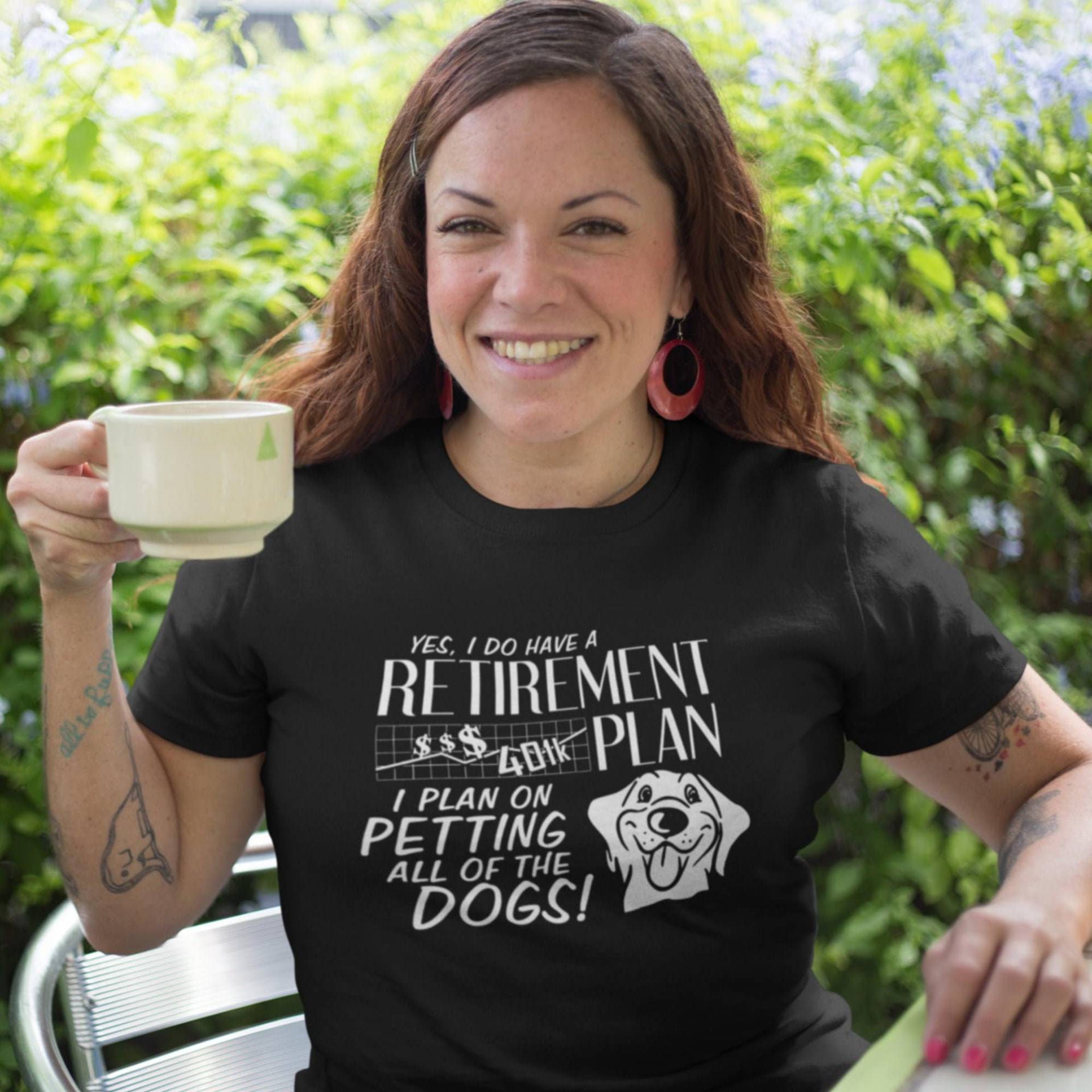 Petting Alle Hunde Mein Ruhestand Plan T-Shirt/Pensionierte Hundeliebhaber Rettung Volunteer Senior Petting Alle Hunde Mein Ruhestand Plan T-Shirt/Pensionierte Hundeliebhaber Rettung Volunteer Senior von PicksPlaceGifts