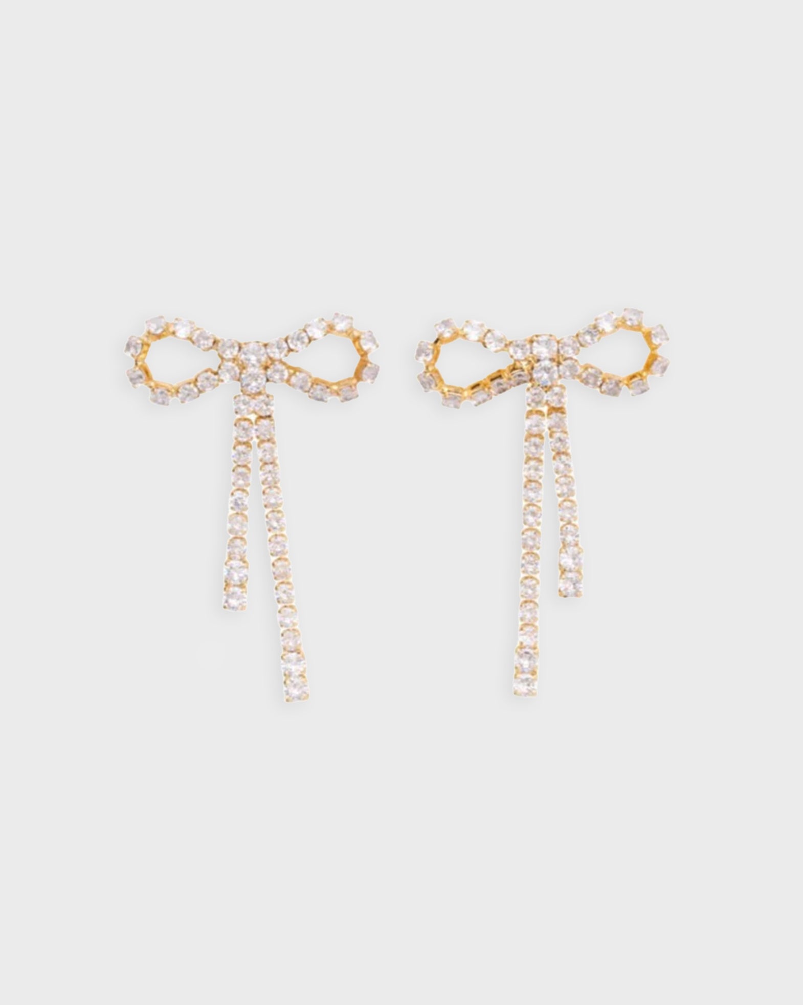 Pico Earrings Arco Large Crystal Studs Clear Pico Earrings Arco Large Crystal Studs Clear von Pico