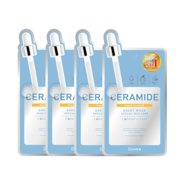 Picomonte - Dcure+ Ceramide Face Mask - 1 pc (4ea) von Picomonte