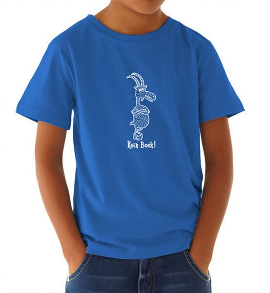 Picopoc Kein Bock ! T-Shirt in Blau & Weiß für Kinder und Jugendliche von Picopoc
