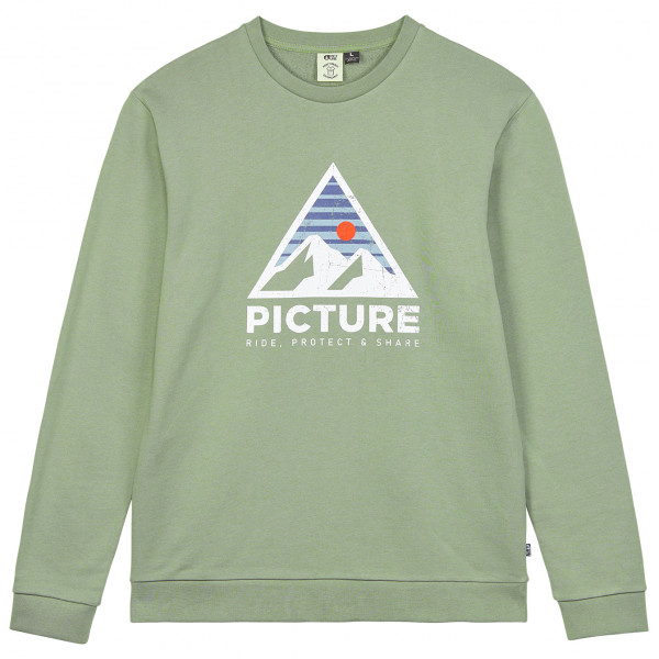 Picture - Authentic Crew - Pullover Gr L;M;S;XL;XXL blau;orange von Picture