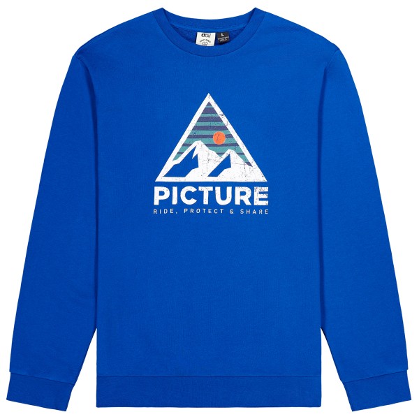 Picture - Authentic Crew - Pullover Gr S blau von Picture