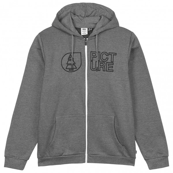 Picture - Basement Zip Hoodie - Hoodie Gr L;M;S;XL;XXL blau;grau von Picture