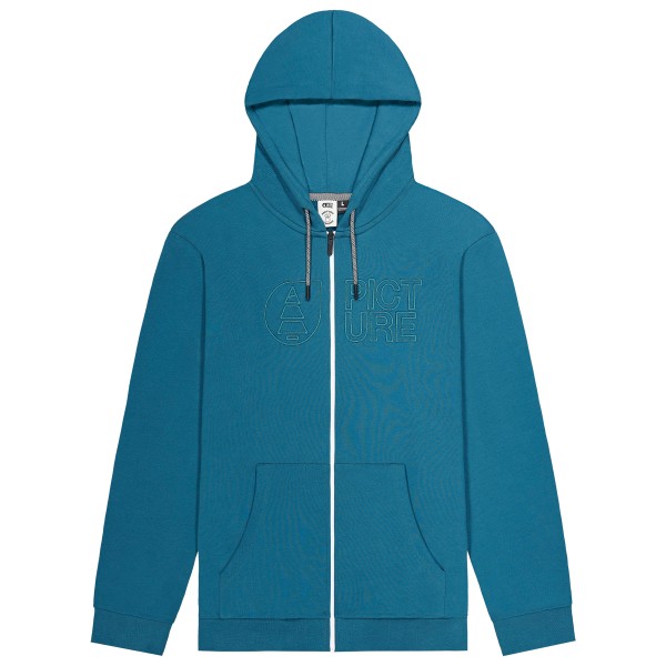 Picture - Basement Zip Hoodie - Hoodie Gr M blau von Picture