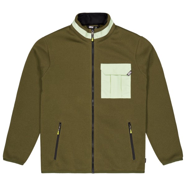 Picture - Dauwy Fullzip Fleece - Fleecejacke Gr XXL oliv von Picture