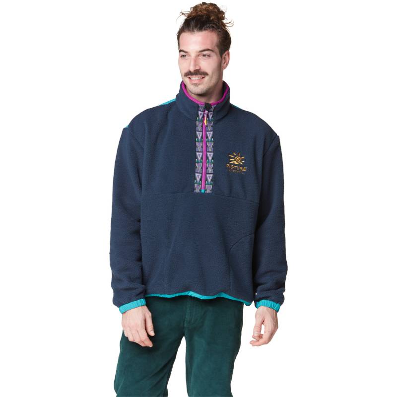 Picture Herren Fleecepullover GAMVIK 1/4 ZIP FLEECE von Picture