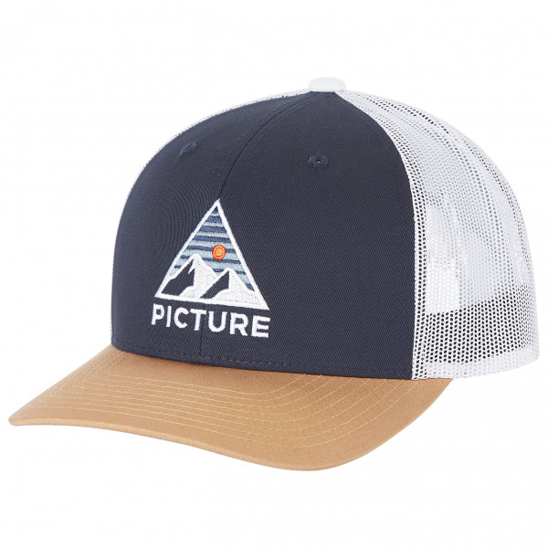 Picture - Kuldo Trucker Cap - Cap Gr One Size blau;braun;weiß/grau von Picture