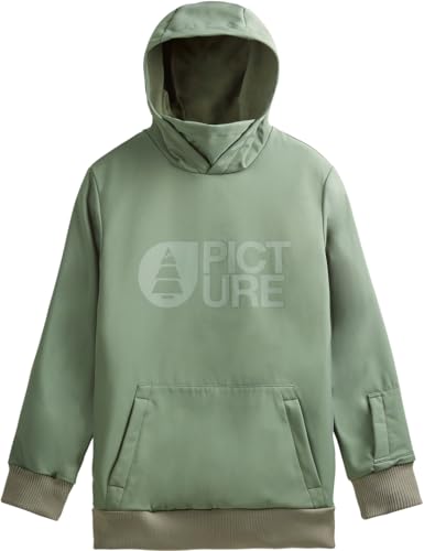 Picture M Parker Jacket Grün - Atmungsaktiver wasserabweisender Herren Softshell Pullover, Größe S - Farbe Laurel Wreath von Picture