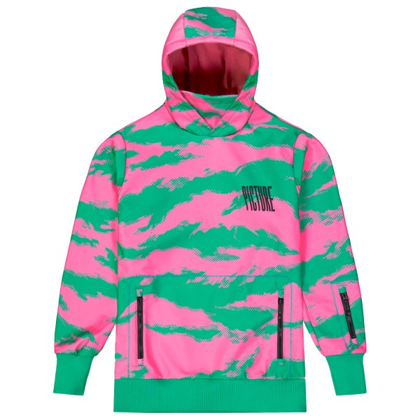 Picture - Parker Printed Jacket - Softshellpullover Gr M türkis/rosa von Picture